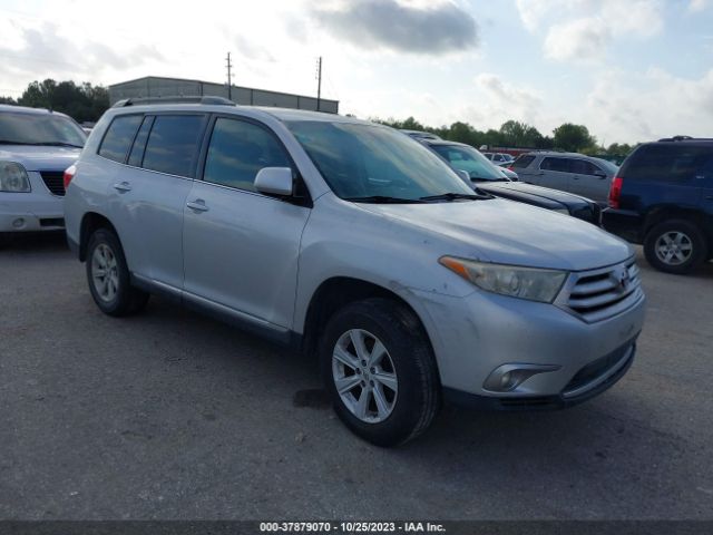 TOYOTA HIGHLANDER 2012 5tdza3eh9cs026134