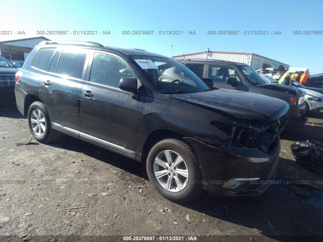 TOYOTA HIGHLANDER 2012 5tdza3eh9cs026215