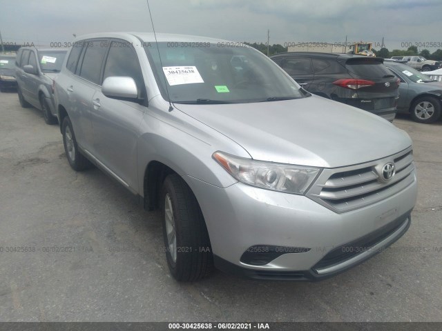 TOYOTA HIGHLANDER 2012 5tdza3eh9cs026358