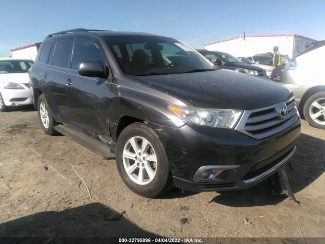 TOYOTA HIGHLANDER 2012 5tdza3eh9cs029695