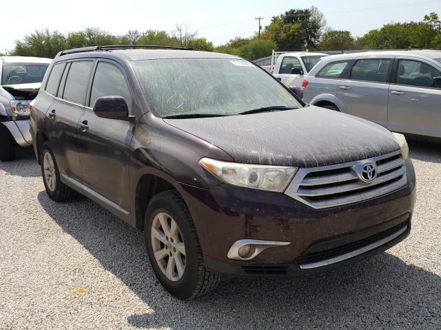 TOYOTA HIGHLANDER 2012 5tdza3eh9cs029809