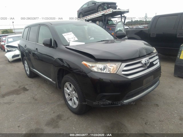 TOYOTA HIGHLANDER 2013 5tdza3eh9ds040617