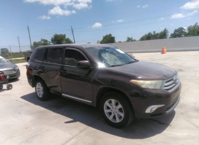 TOYOTA HIGHLANDER 2013 5tdza3eh9ds040665