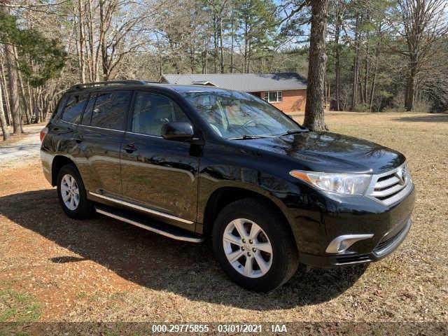 TOYOTA HIGHLANDER 2013 5tdza3eh9ds042545