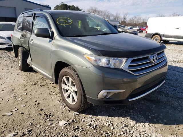 TOYOTA HIGHLANDER 2013 5tdza3eh9ds042934