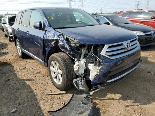 TOYOTA HIGHLANDER 2013 5tdza3eh9ds044750