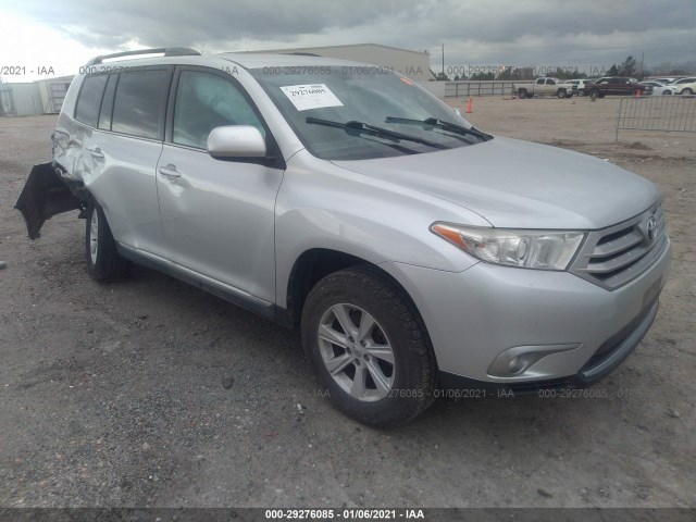 TOYOTA HIGHLANDER 2013 5tdza3eh9ds045218