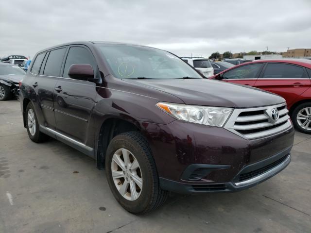 TOYOTA HIGHLANDER 2013 5tdza3eh9ds045493