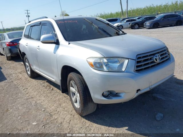 TOYOTA HIGHLANDER 2010 5tdza3ehxas003541