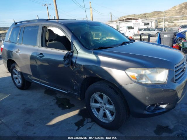 TOYOTA HIGHLANDER 2010 5tdza3ehxas005936