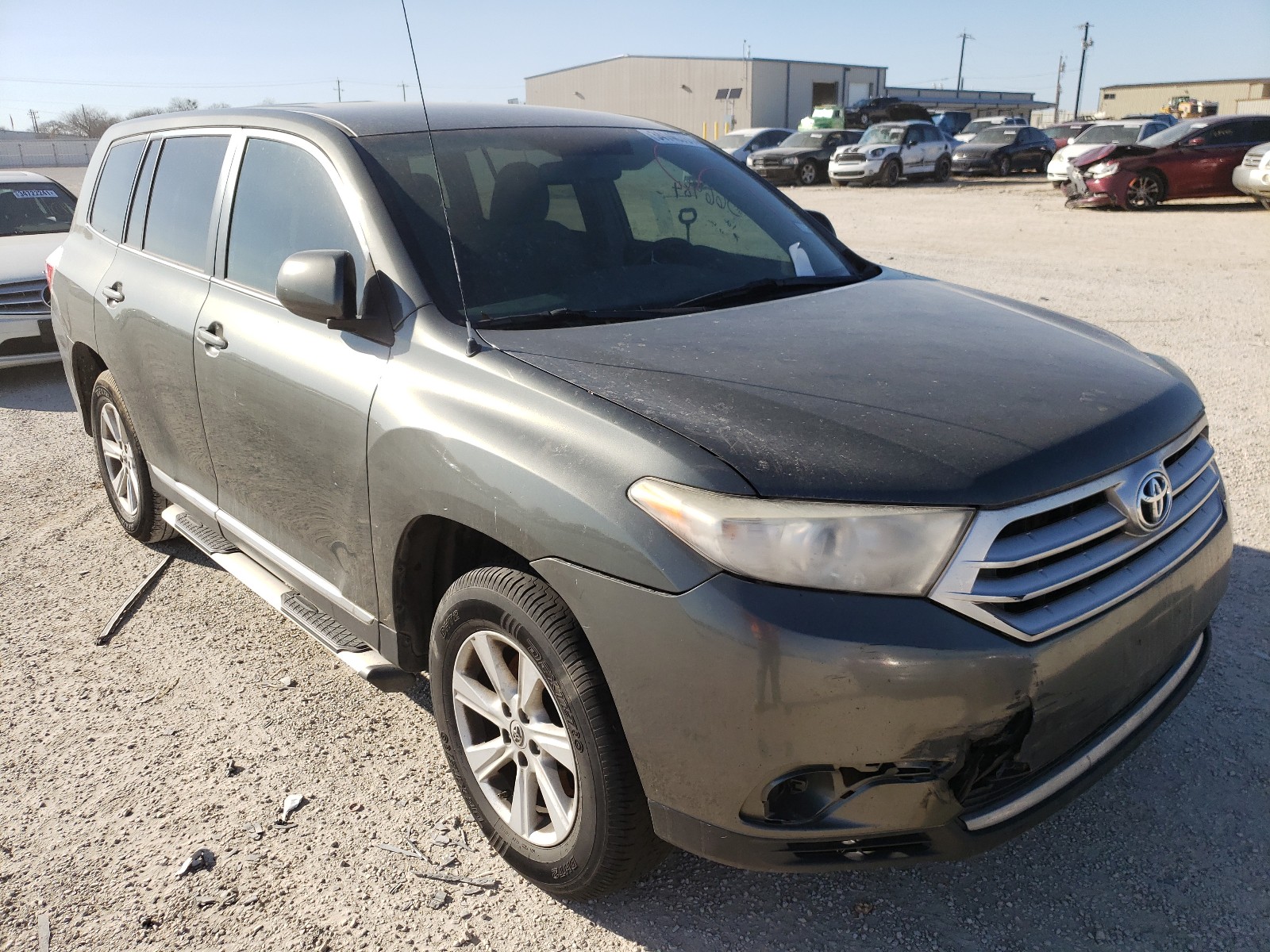 TOYOTA HIGHLANDER 2012 5tdza3ehxcs020357