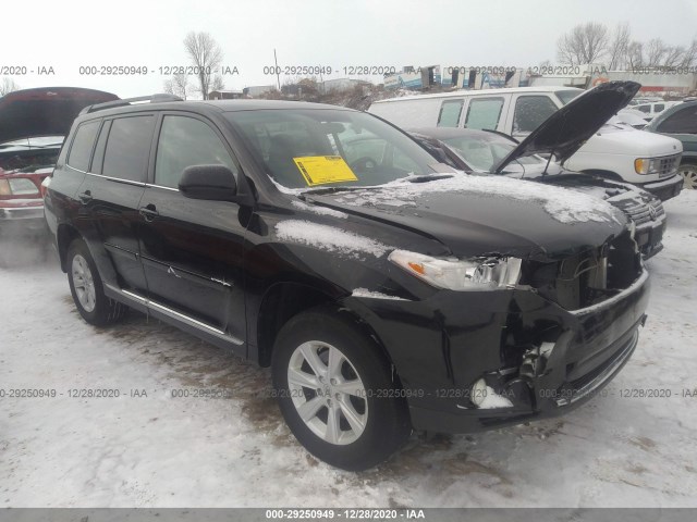 TOYOTA HIGHLANDER 2012 5tdza3ehxcs023226