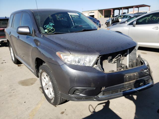 TOYOTA HIGHLANDER 2012 5tdza3ehxcs023663