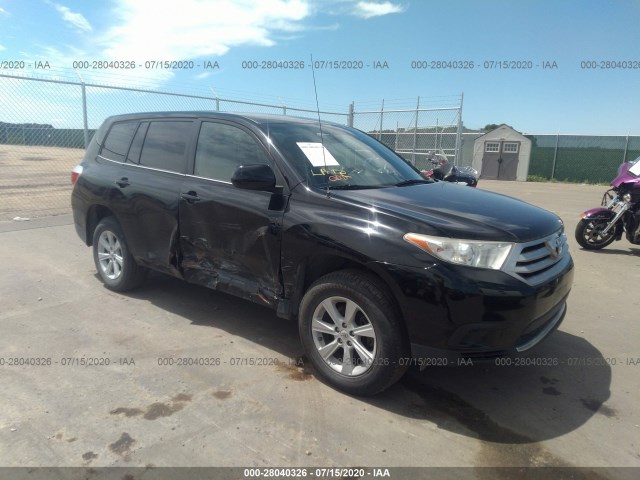 TOYOTA HIGHLANDER 2012 5tdza3ehxcs023842