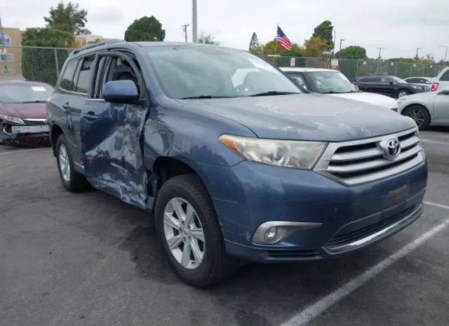 TOYOTA HIGHLANDER 2012 5tdza3ehxcs024473