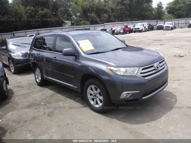 TOYOTA HIGHLANDER 2012 5tdza3ehxcs026479