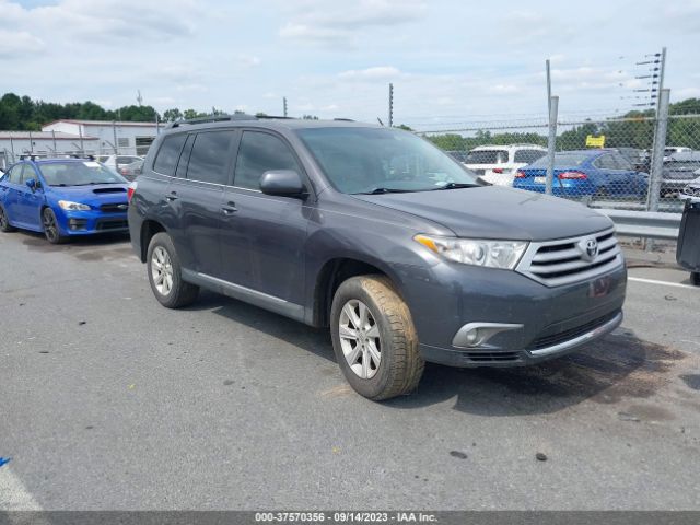 TOYOTA HIGHLANDER 2013 5tdza3ehxds033806