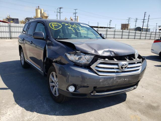 TOYOTA HIGHLANDER 2013 5tdza3ehxds038620