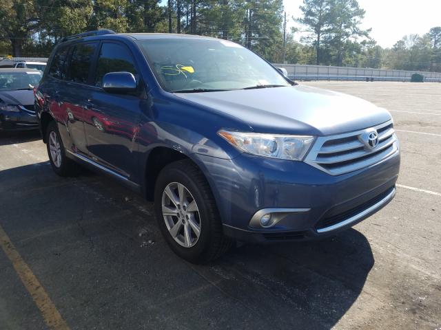 TOYOTA HIGHLANDER 2013 5tdza3ehxds040402