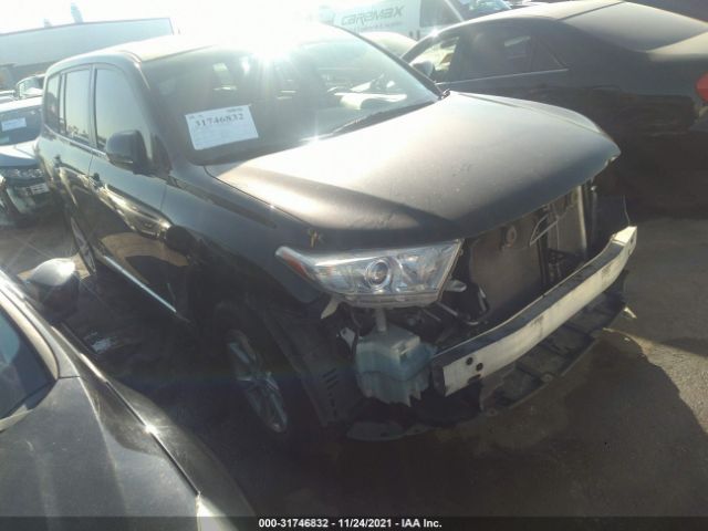 TOYOTA HIGHLANDER 2013 5tdza3ehxds042649