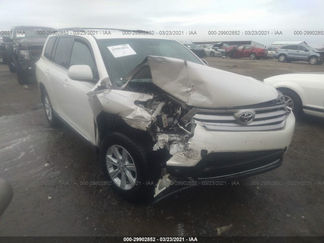 TOYOTA HIGHLANDER 2013 5tdza3ehxds044417