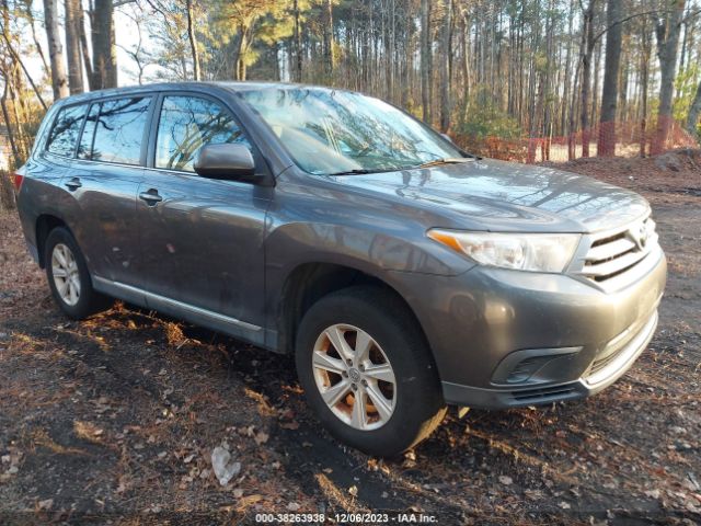 TOYOTA HIGHLANDER 2013 5tdza3ehxds046622