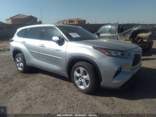 TOYOTA HIGHLANDER 2020 5tdzarah6ls501389