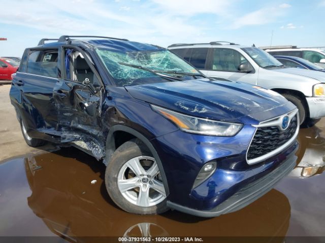 TOYOTA HIGHLANDER 2021 5tdzarahxms509707