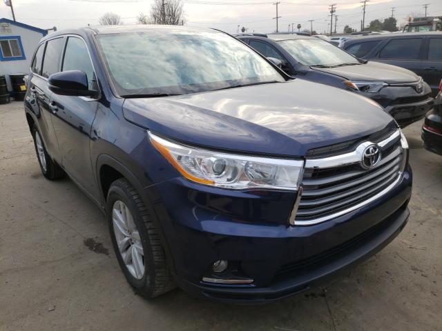 TOYOTA HIGHLANDER 2015 5tdzarfh0fs011219