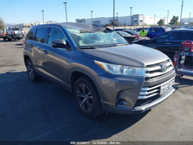 TOYOTA HIGHLANDER 2017 5tdzarfh0hs031196