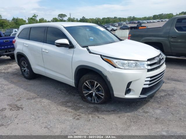 TOYOTA HIGHLANDER 2018 5tdzarfh0js034895