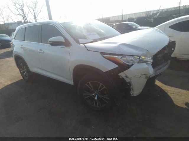 TOYOTA HIGHLANDER 2019 5tdzarfh0ks044098