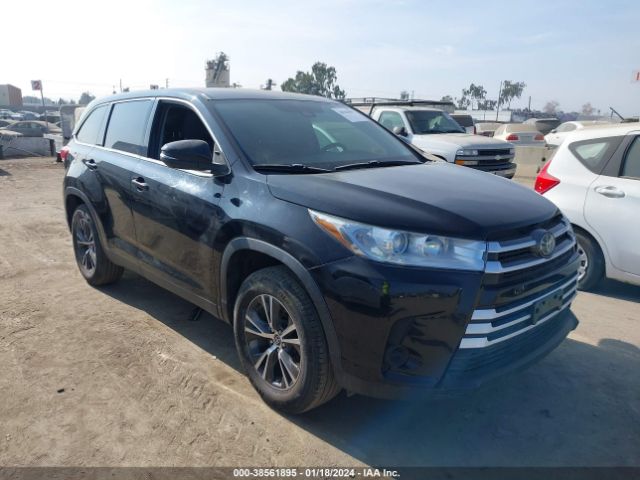 TOYOTA HIGHLANDER 2019 5tdzarfh0ks047583