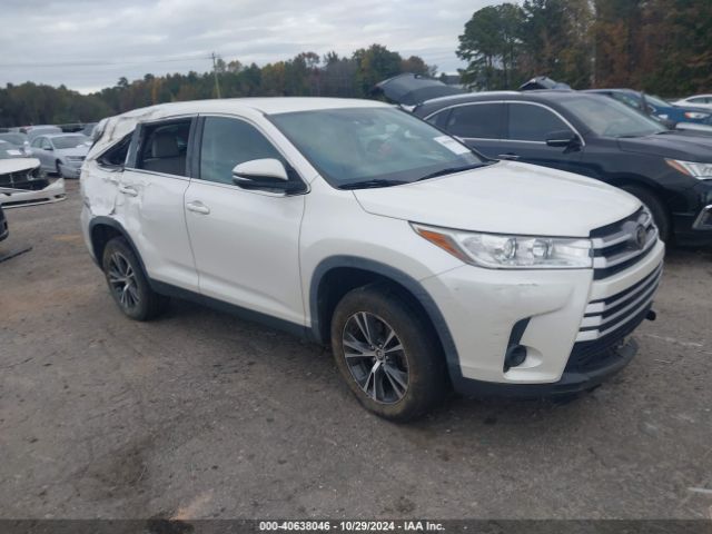 TOYOTA HIGHLANDER 2019 5tdzarfh0ks054114