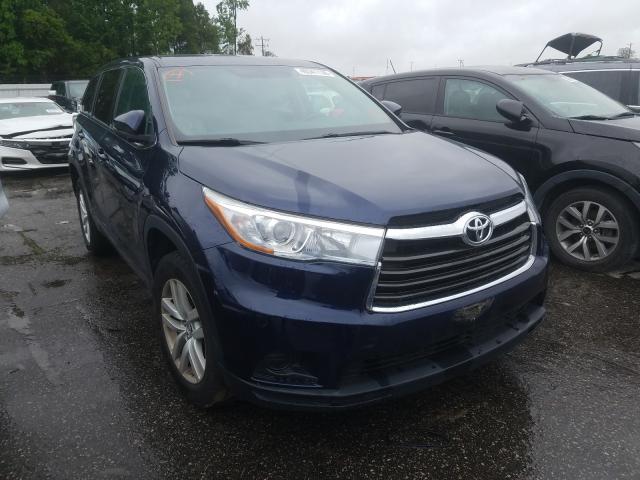 TOYOTA HIGHLANDER 2016 5tdzarfh1gs017662