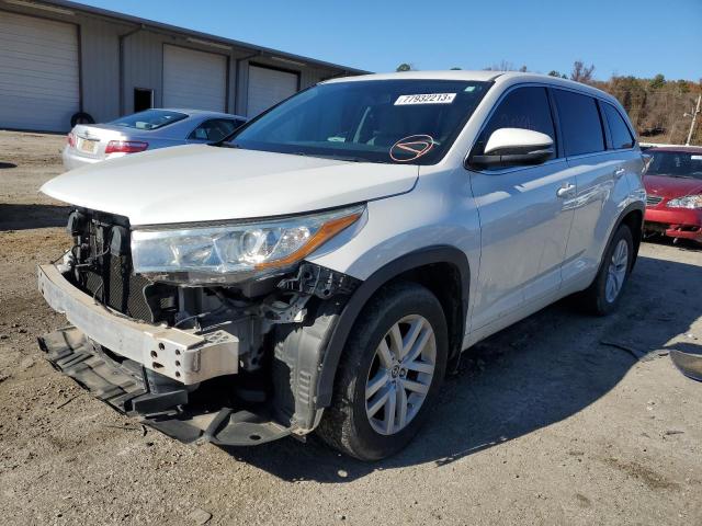 TOYOTA HIGHLANDER 2016 5tdzarfh1gs018911