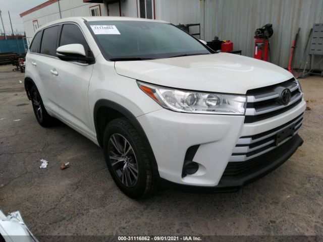 TOYOTA HIGHLANDER 2018 5tdzarfh1js037188