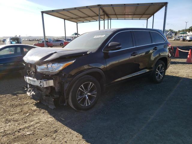 TOYOTA HIGHLANDER 2018 5tdzarfh1js037725