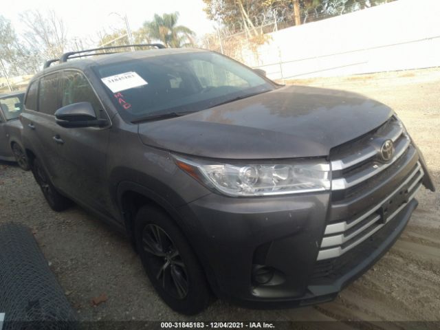 TOYOTA HIGHLANDER 2019 5tdzarfh1ks052033