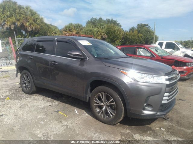 TOYOTA HIGHLANDER 2019 5tdzarfh1ks052436