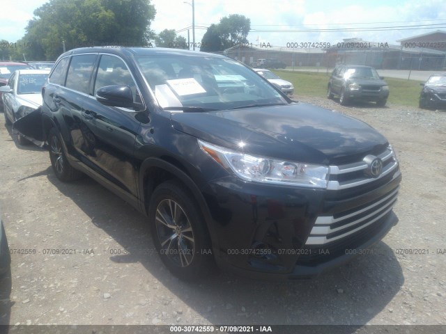 TOYOTA HIGHLANDER 2019 5tdzarfh1ks060035