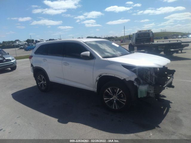 TOYOTA HIGHLANDER 2019 5tdzarfh1ks061055