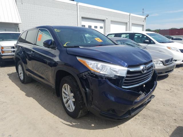 TOYOTA HIGHLANDER 2015 5tdzarfh2fs010329