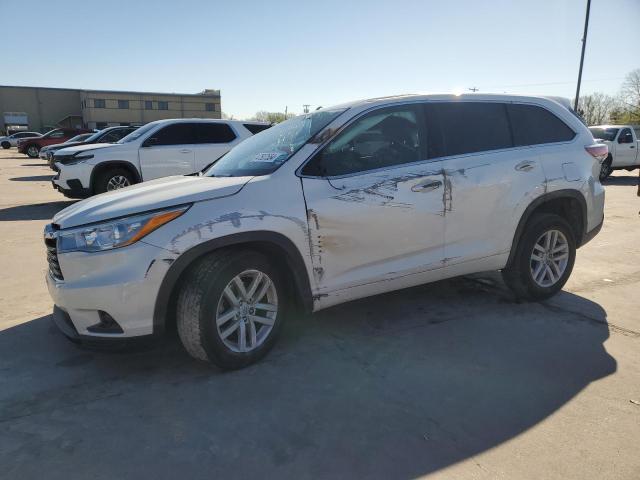 TOYOTA HIGHLANDER 2015 5tdzarfh2fs010475