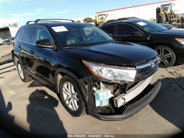 TOYOTA HIGHLANDER 2015 5tdzarfh2fs016647