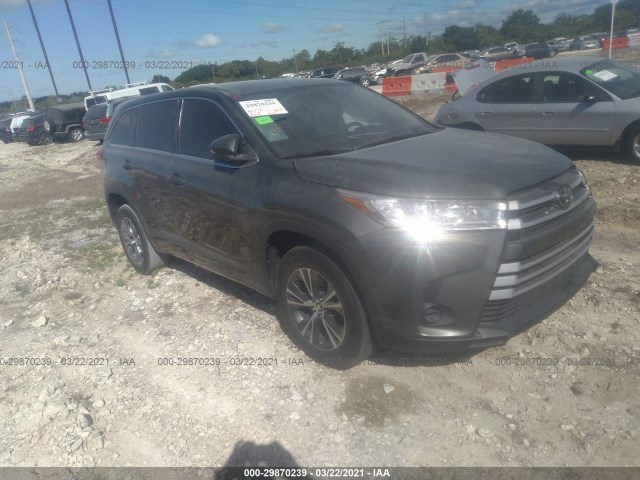 TOYOTA HIGHLANDER 2017 5tdzarfh2hs024444