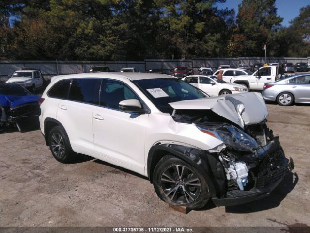 TOYOTA HIGHLANDER 2018 5tdzarfh2js035336