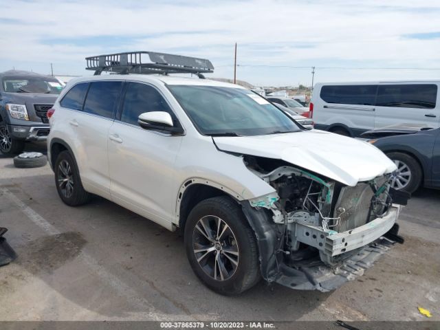 TOYOTA HIGHLANDER 2018 5tdzarfh2js039063