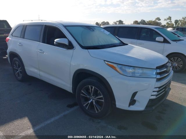 TOYOTA HIGHLANDER 2018 5tdzarfh2js039547