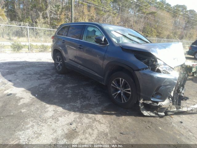 TOYOTA HIGHLANDER 2019 5tdzarfh2ks049089